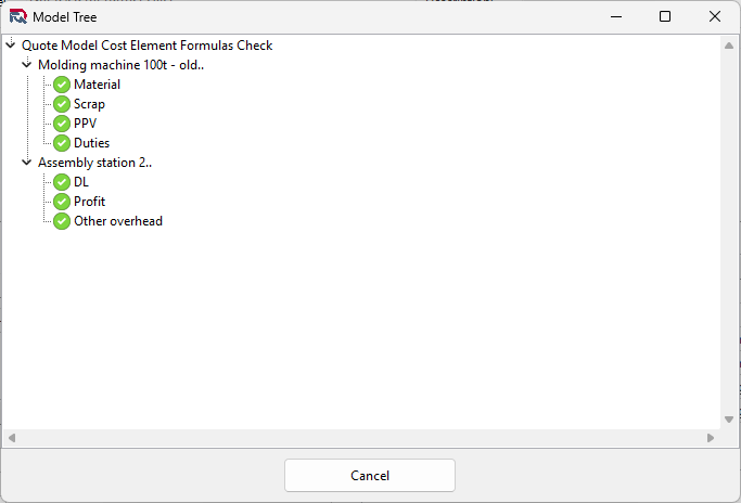 Model Tree Model Tree
